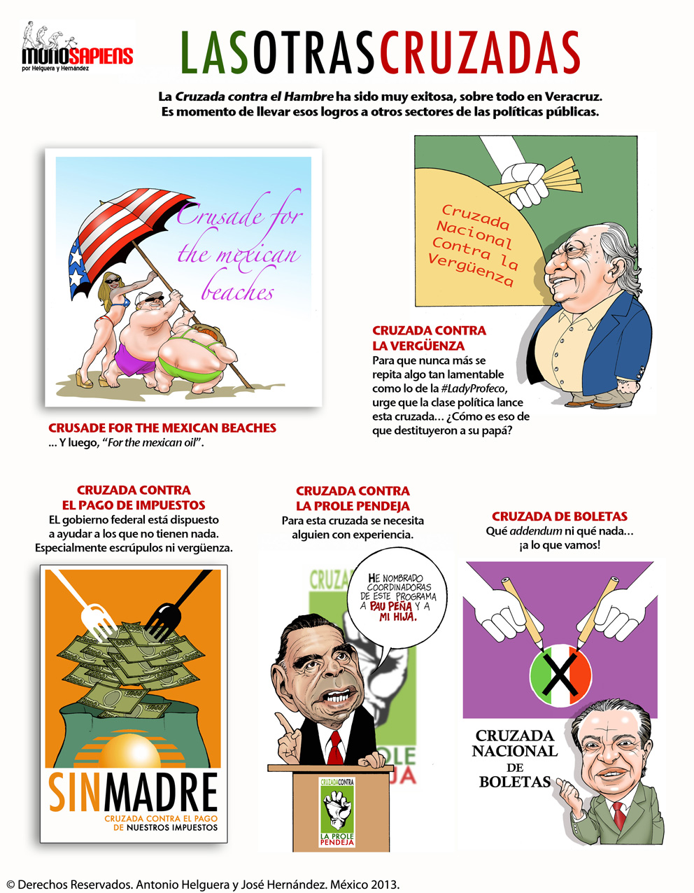 Las otras cruzadas. Domingo 19 de mayo de 2013
